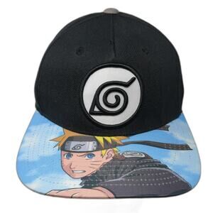 Naruto Shippuden Collection Snapback 5 Panel Cap Multi One Size Embroidered